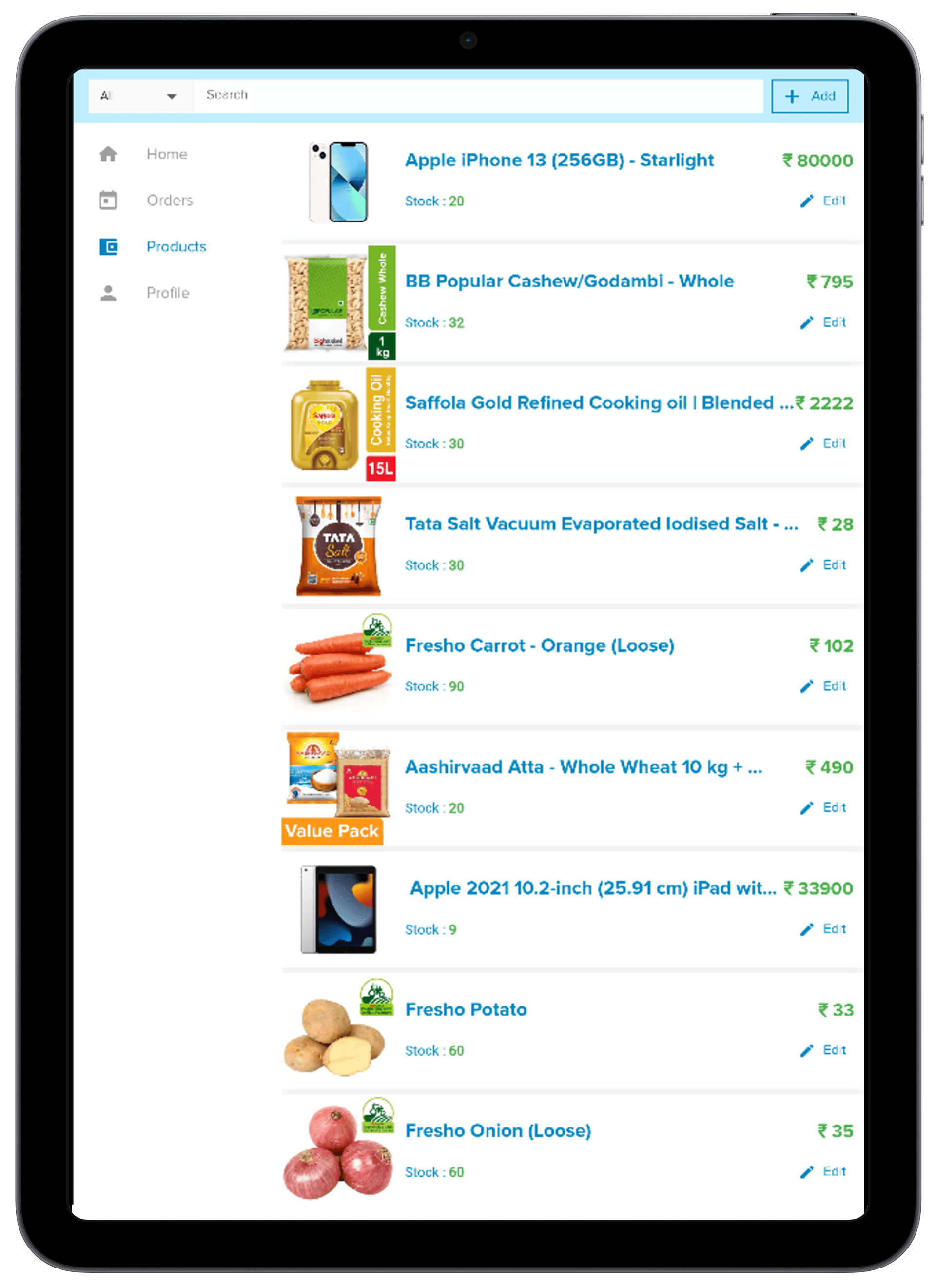 E Commerce Seller App