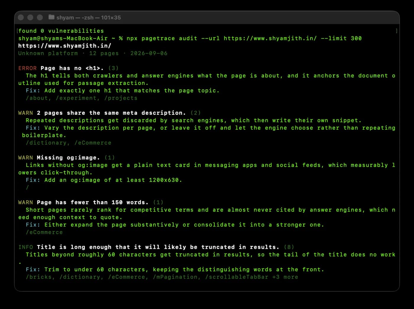 pagetrace